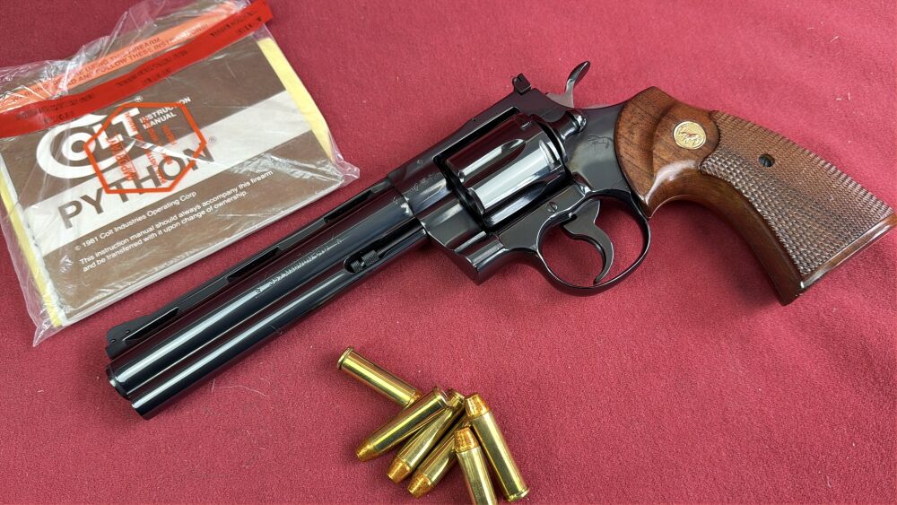 Colt Python 6 Zoll aus der E Serie BJ: 1971 - .357 Magnum