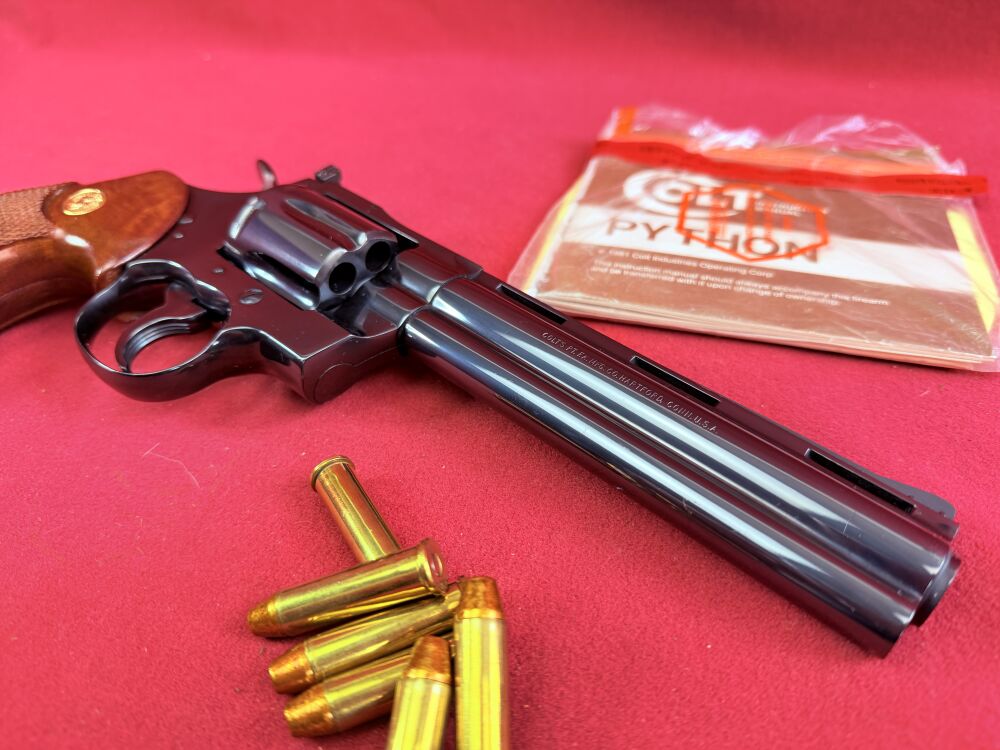 Colt Python 6 Zoll aus der E Serie BJ: 1971 - .357 Magnum – Bild 8