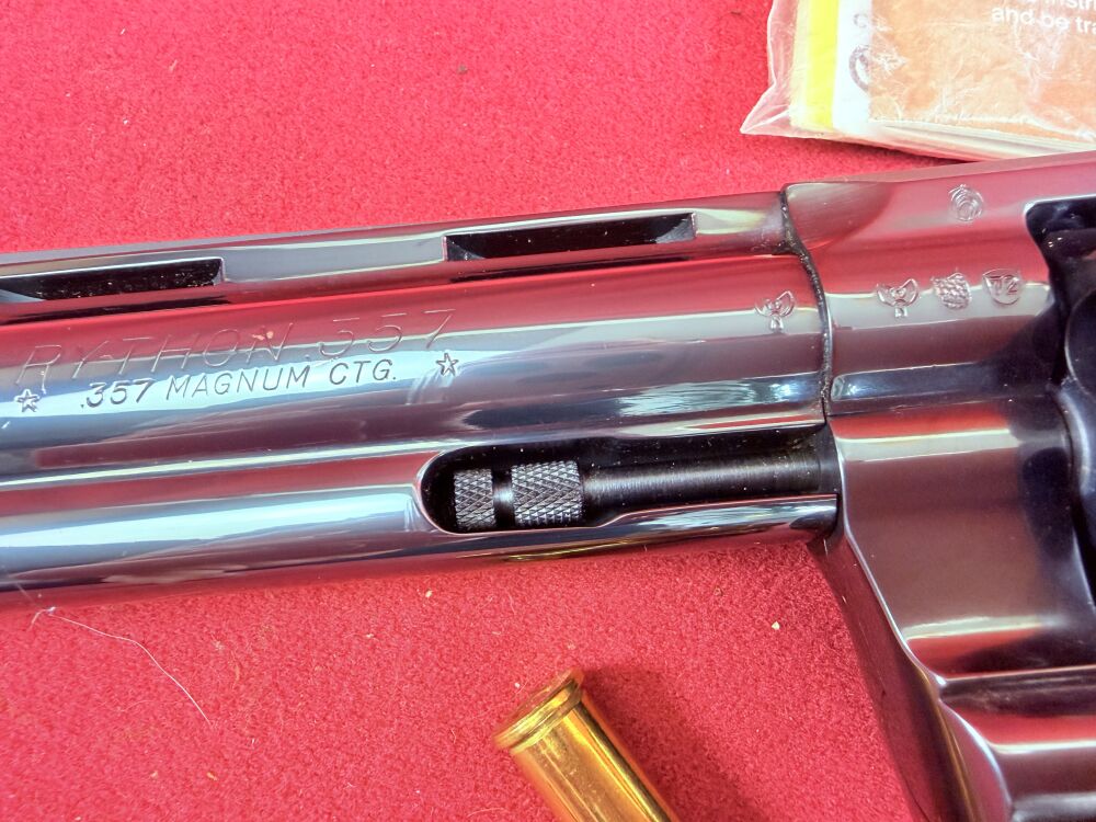 Colt Python 6 Zoll aus der E Serie BJ: 1971 - .357 Magnum – Bild 11